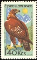 (1965-070) Марка Чехословакия "Беркут"    Горные птицы II Θ