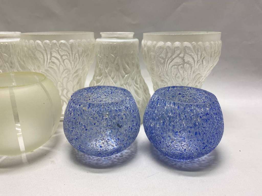 Плафоны для люстры 9 шт, три вида