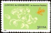 (№1998-3049) Марка США 1998 год "Давая Обмена", Гашеная