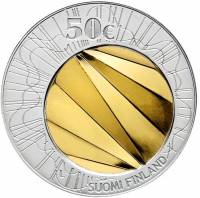 (№2012km180) Монета Финляндия 2012 год 50 Euro (Хельсинки-Всемирная Столица Дизайна)
