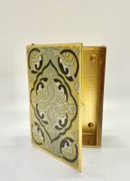 Шкатулка табакерка латунь дерево СССР клеймо