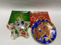 Тарелка блюдо декоративное 4 шт