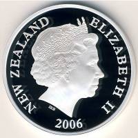 (№2006km291a) Монета Новая Зеландия 2006 год 1 Dollar (КИВИ)