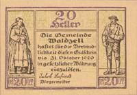 (№1920) Банкнота Австрия 1920 год "20 Heller"