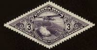 (№1937-197) Марка Коста-Рика 1937 год "Самолет над вулканом Апо с", Гашеная