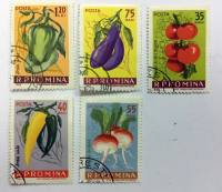 --  Набор марок Румыния 5 шт.  Гашёные , III Θ