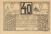 (№1920) Банкнота Австрия 1920 год "40 Heller"