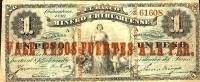 (№1880P-S174d) Банкнота Мексика 1880 год "1 Peso"