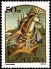 (1986-048) Марка Польша "Лайконик, Завоеватель Татар"    Польские сказки III Θ