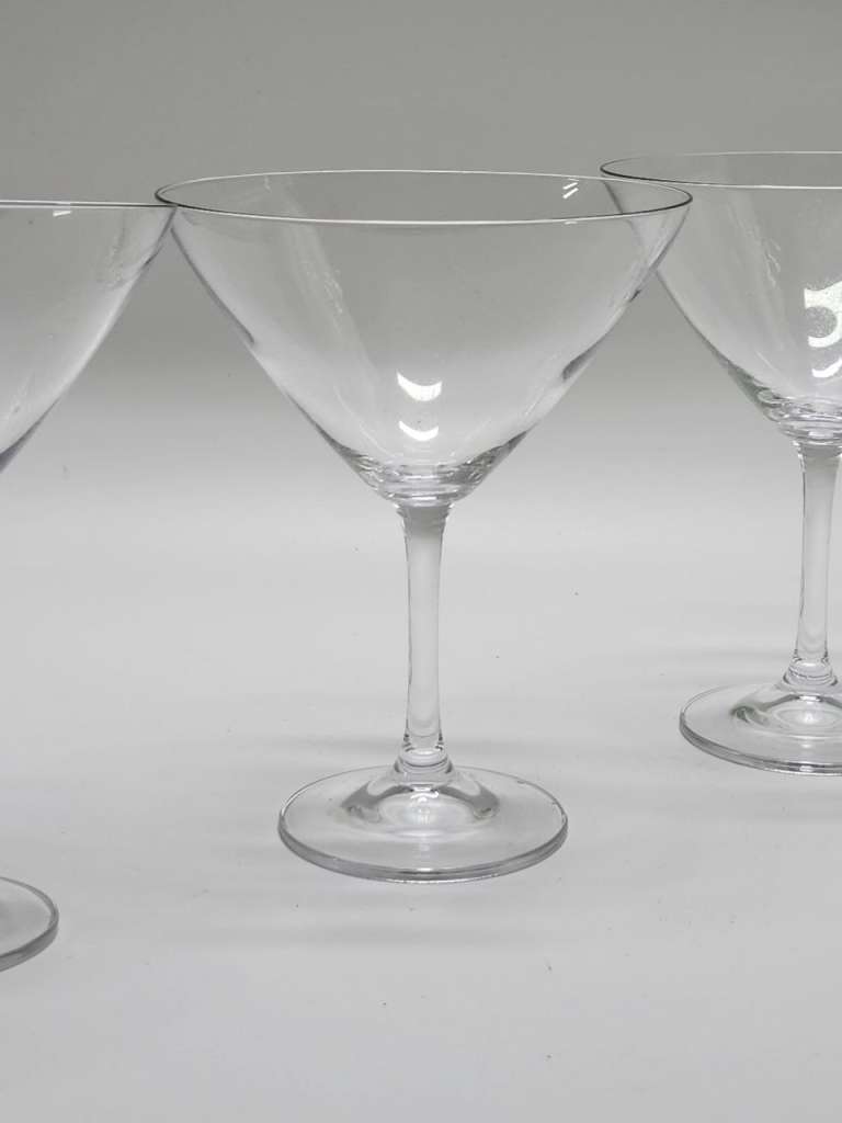 Бокалы фужеры для мартини Богемия Bohemia 4 штуки