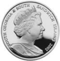 () Монета Сандвичевы Острова 2002 год 2  ""   Биметалл (Серебро - Ниобиум)  UNC