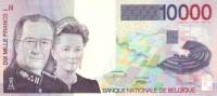 () Банкнота Бельгия 1997 год 10 000  ""   UNC