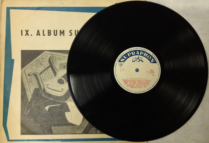 Пластинка виниловая , Album supraphone IX Supraphon 300 мм. (сост. на фото)