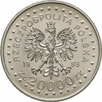 () Монета Польша 1993 год 20000  ""    AU