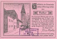 (№1920) Банкнота Австрия 1920 год "20 Heller"