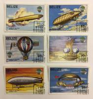 --  Набор марок Белиз 6 шт.  Гашёные , III Θ
