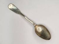 Ложка чайная серебрение 19 век Christofle Франция 25 грамм