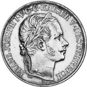 (№1857km2246.2) Монета Австрия 1857 год 2 Thaler (Vereinsthaler)