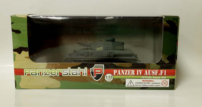 &quot;Panzerstahl&quot;, модель Panzer iv ausf.F1, металл, пластик (в коробке-блистере)