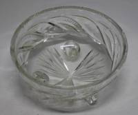 Конфетница на ножках, хрусталь, СССР (сост. отл.)