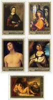 1982-091-95 Серия Набор марок 5 шт СССР  Итальянская живопись III O