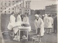 Фотография "Пробег Пушкин-Ленинград. Врачи", 8 сентября 1968 г. (сост. на фото)