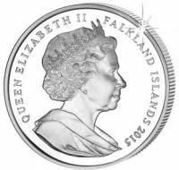() Монета Фолклендские Острова 2015 год 1 крона ""   PROOF