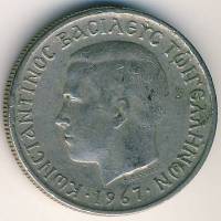 () Монета Греция 1966 год 1  ""   Медь-Никель  UNC