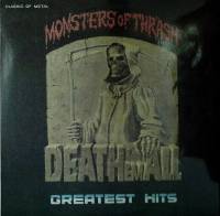 Пластинка виниловая "Monsters of thrash. Greatest hits" Records 300 мм. (Сост. отл.)