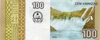 (,) Банкнота Ангола 2017 год 100 кванза "Душ Сантуш и Агостиньо Нето"   UNC