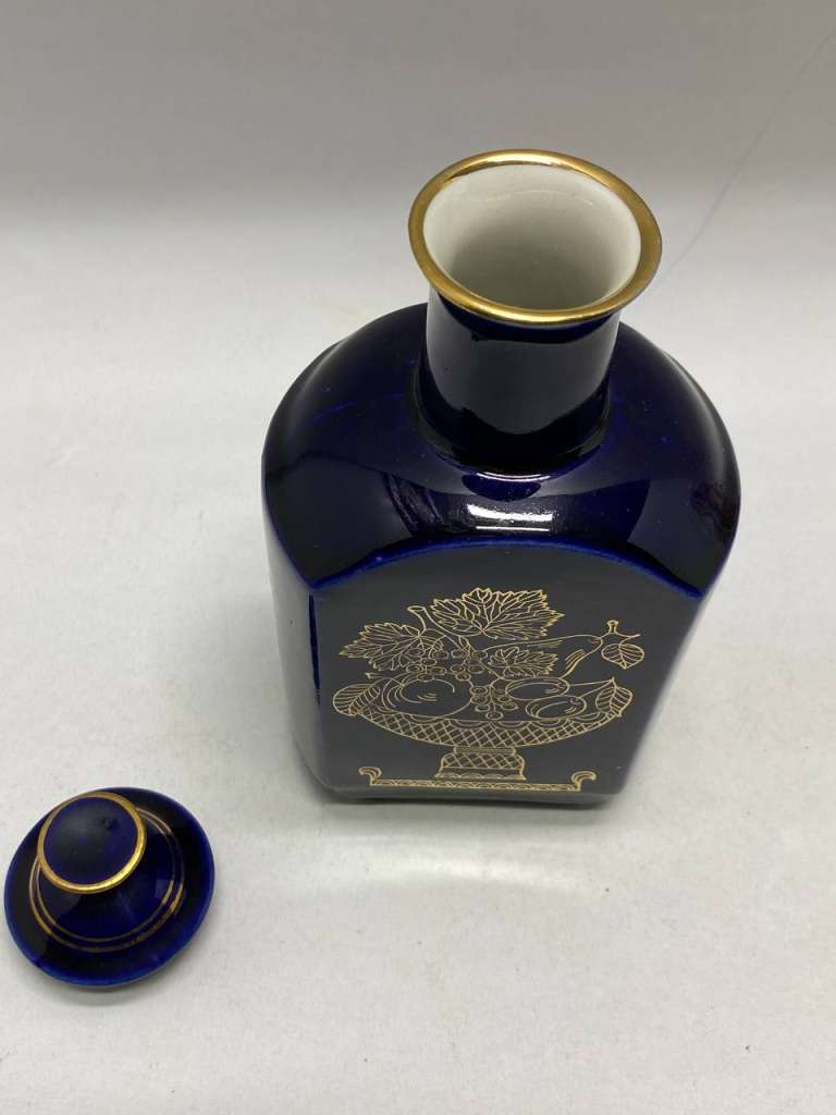 Штоф кобальт Полетарий Новгород