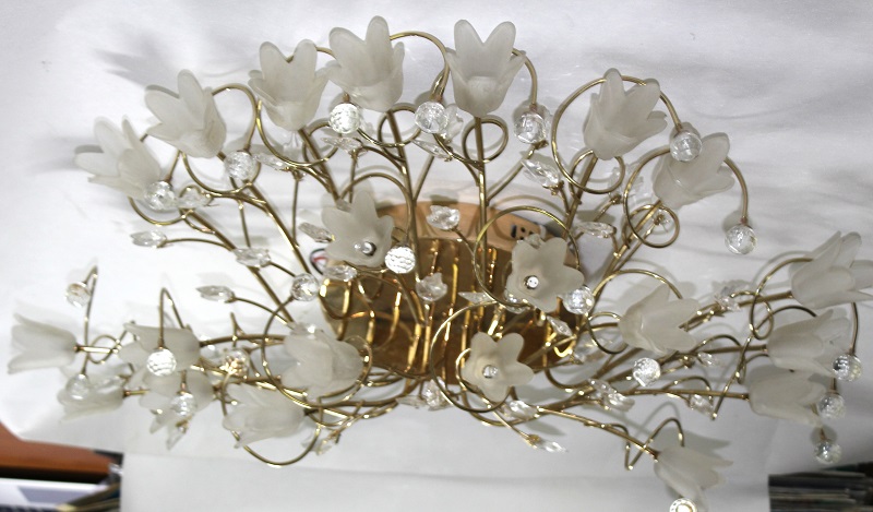 Люстра, 21 рожок, Китай (сост. на фото)