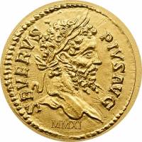 (№2011km373) Монета Палау 2011 год 1 Dollar (Септимий Север)