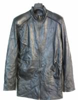 Куртка мужская Pirani, кожа, р-р М, маломерит, надорванный карман (сост. на фото)