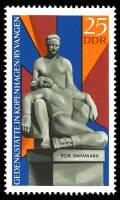 (1969-084) Марка Германия (ГДР) "Памятник Рывангену"    Монументы II Θ