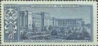 1963-161 Марка СССР Дом Правительства   Таджикская ССР III O