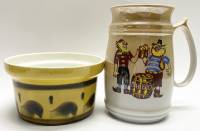 Кружка пивная керамика + банка ЗИК 