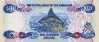 Банкнота Багамские острова Багамы 1992 год 100     UNC