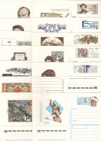 1991-год Полный годовой набор почтовых карточек СССР  14 шт ,  Без гашения