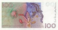 (,) Банкнота Швеция 1987 год 100 крон "Карл Линней"   UNC