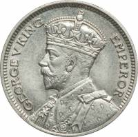 (№1934km3) Монета Фиджи 1934 год 6 Pence