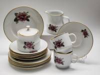 Чайный кофейный сервиз 15 предметов Богемия Чехословакия