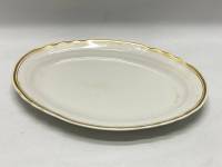 Блюдо овальное Дулево фарфор 36*23,5 см (состояние на фото)