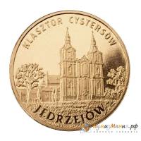 (183) Монета Польша 2009 год 2 злотых "Енджеюв"  Латунь  UNC