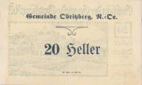(№1920) Банкнота Австрия 1920 год "20 Heller"