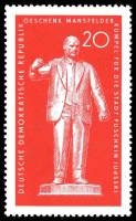 (1960-028) Марка Германия (ГДР) "Эрнст Тельманн"    Монументы II Θ