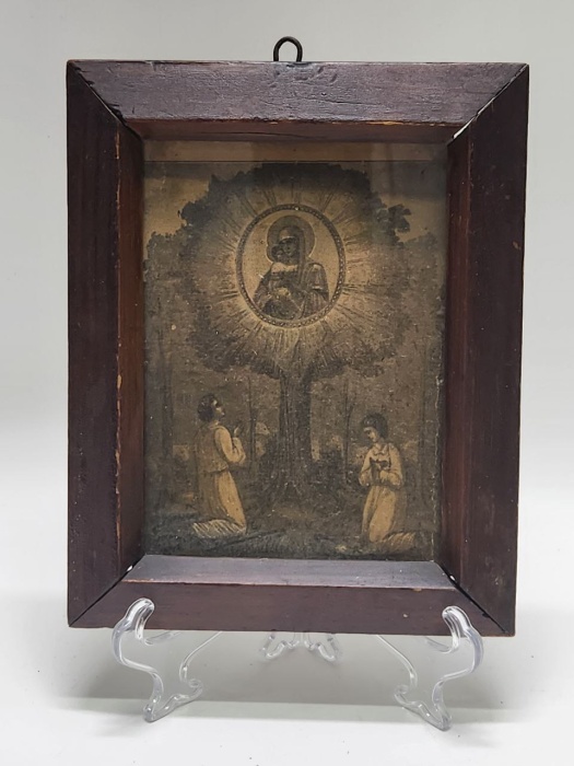 Икона печатная без оклада 19-20 век