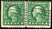 (№1912-189) Лист марок США 1912 год "Джордж Вашингтон 1-й президент 17321799", Гашеный