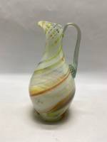 Кувшин цветное стекло СССР гутная техника