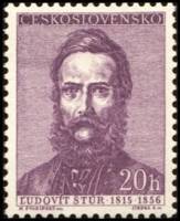 (1956-028) Марка Чехословакия "Л. Штур"    Личности II Θ